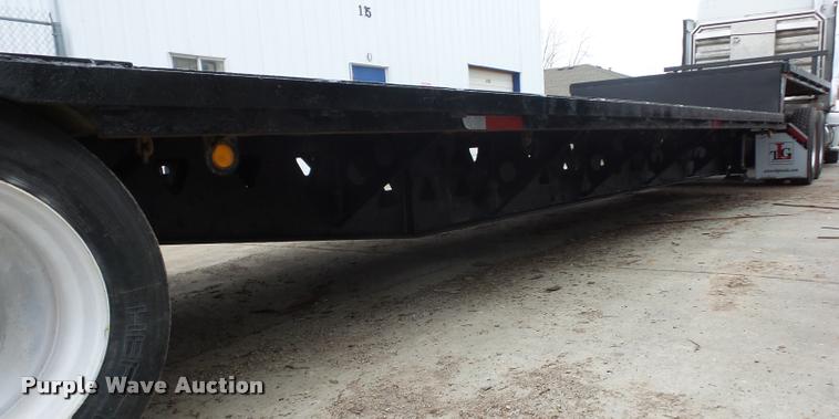 image for item L4503 1992 Trail King drop deck trailer