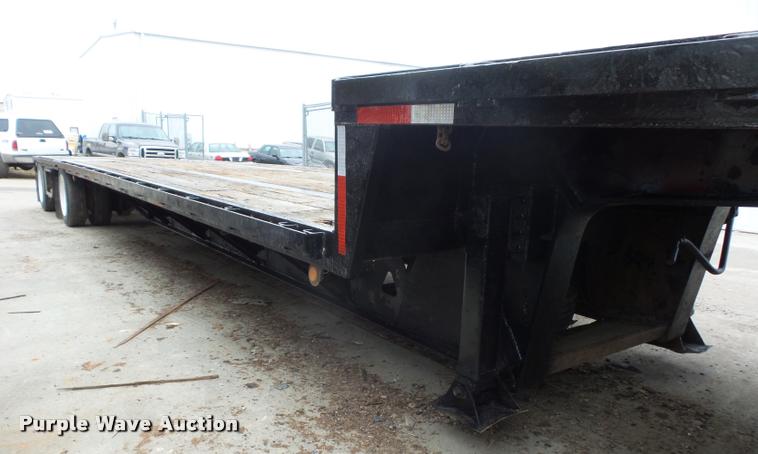 image for item L4503 1992 Trail King drop deck trailer