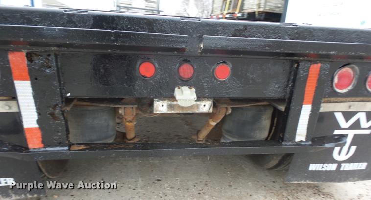 image for item L4503 1992 Trail King drop deck trailer