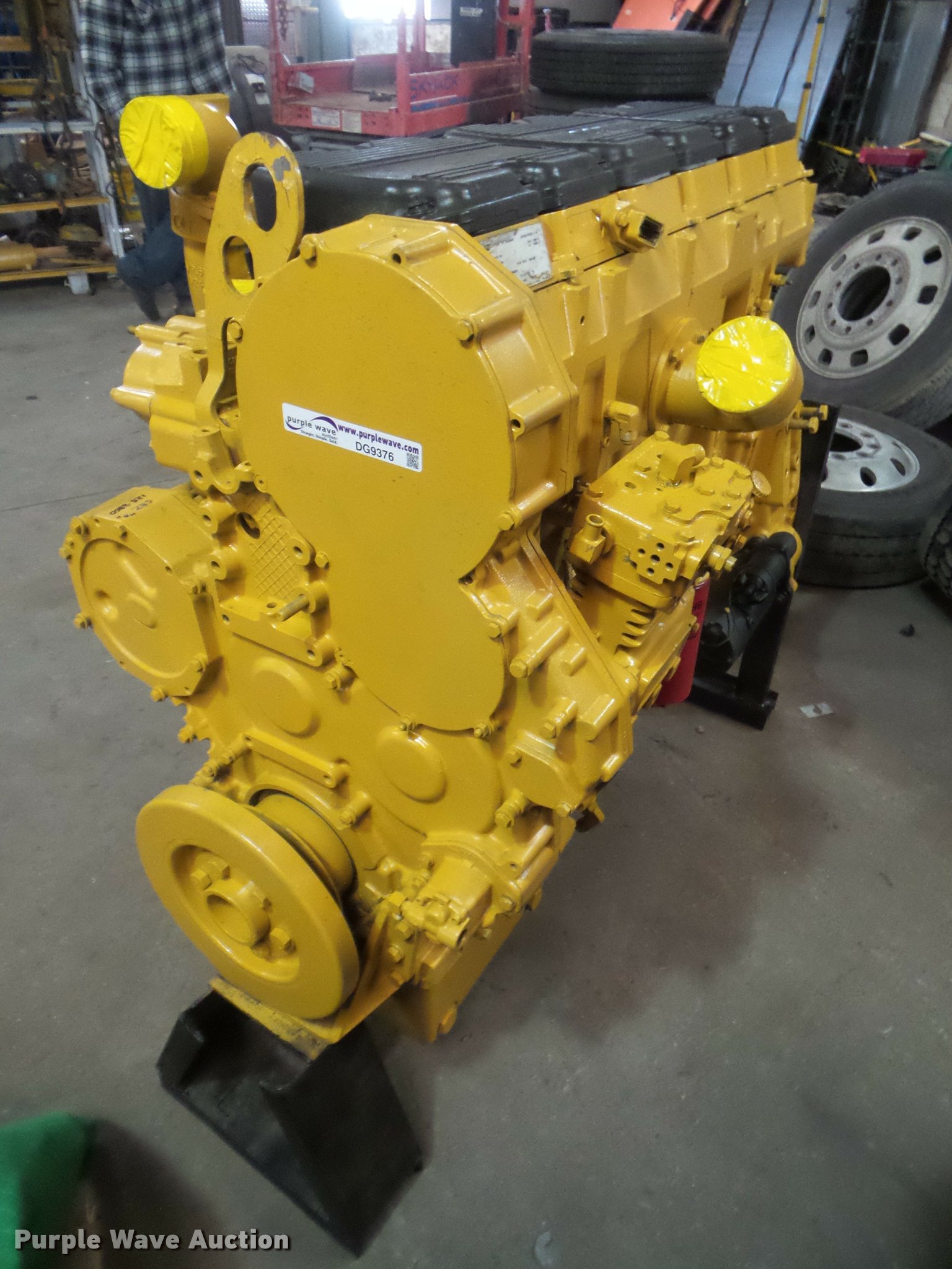 Caterpillar 6NZ six cylinder turbo diesel engine in Russell, KS Item