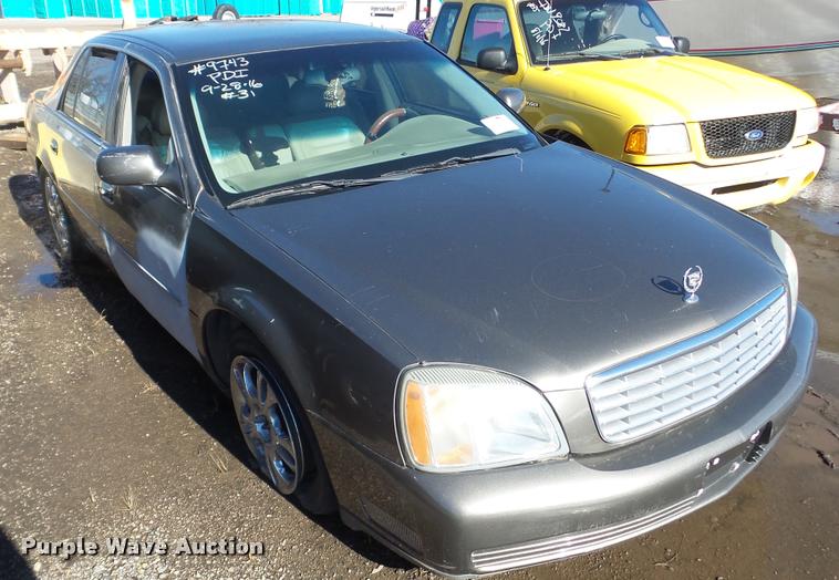 image for item DA0255 2002 Cadillac DeVille