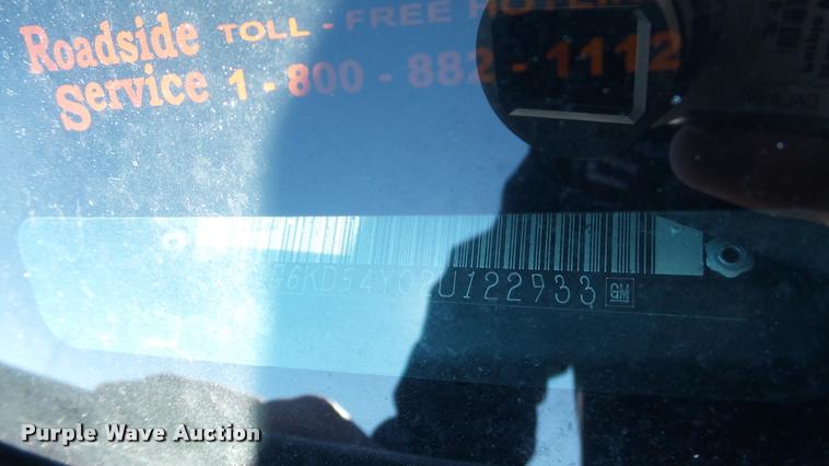 image for item DA0255 2002 Cadillac DeVille