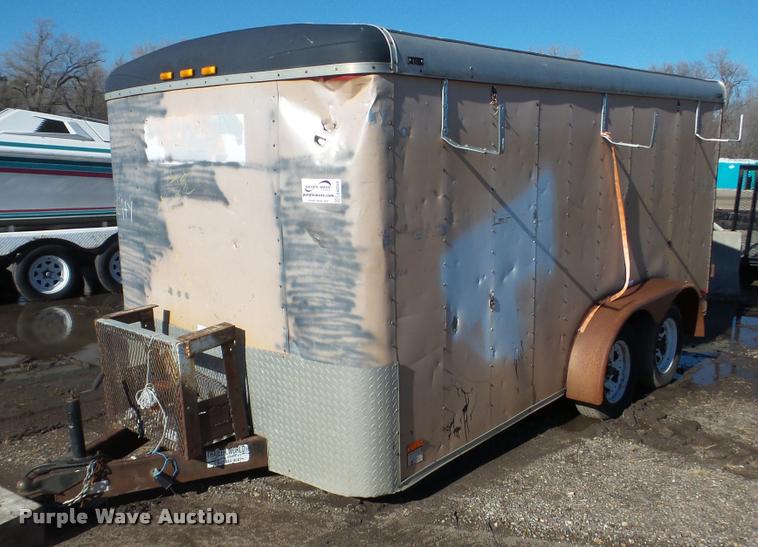 image for item DA0259 1997 US Cargo enclosed cargo trailer