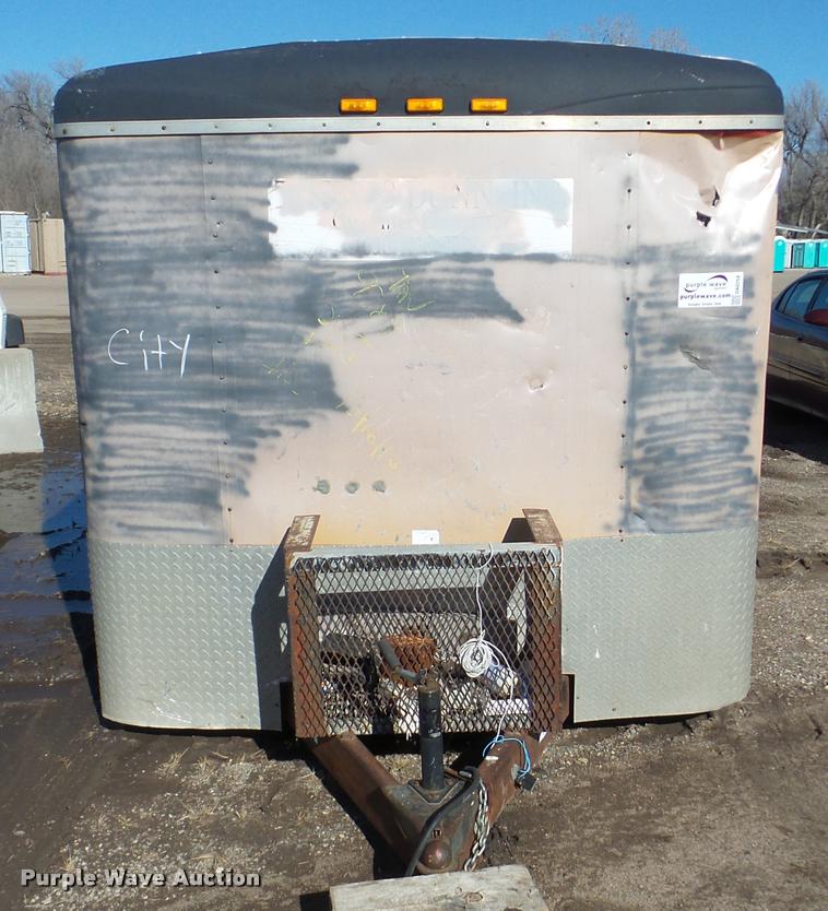 image for item DA0259 1997 US Cargo enclosed cargo trailer