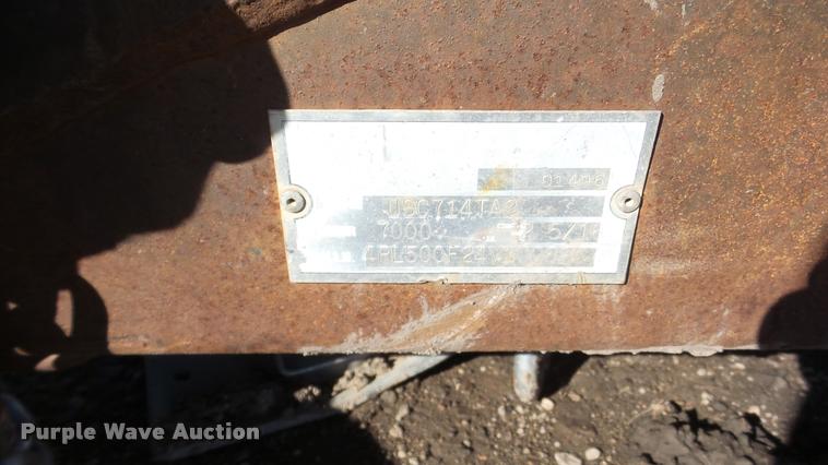 image for item DA0259 1997 US Cargo enclosed cargo trailer