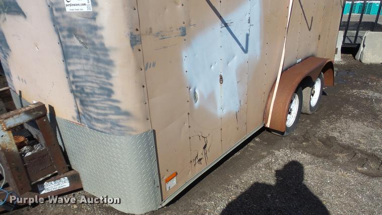 image for item DA0259 1997 US Cargo enclosed cargo trailer
