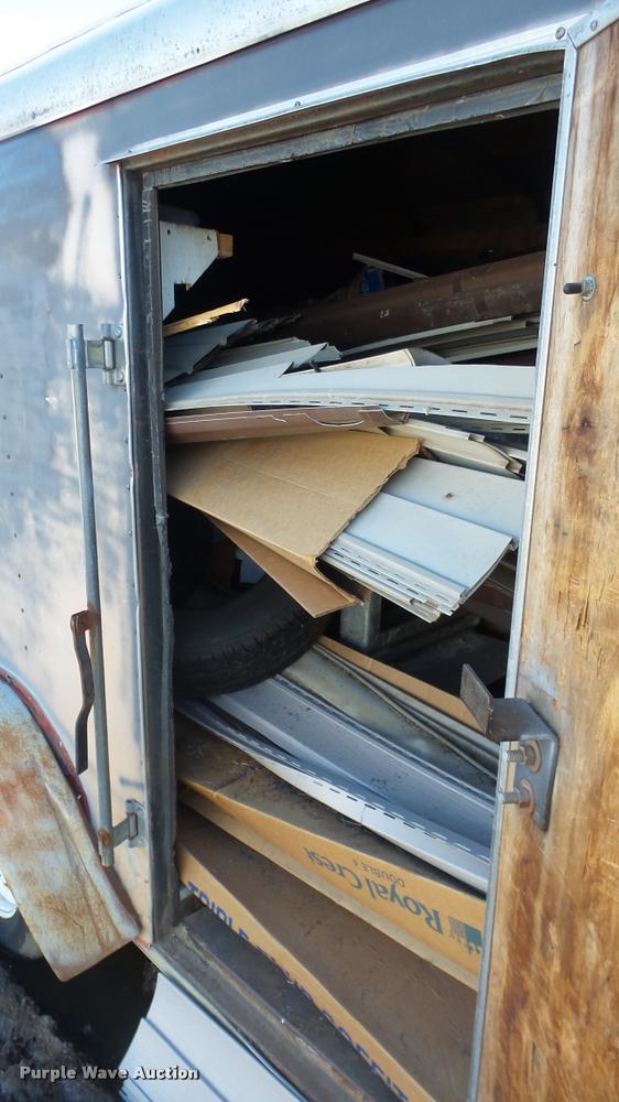 image for item DA0259 1997 US Cargo enclosed cargo trailer