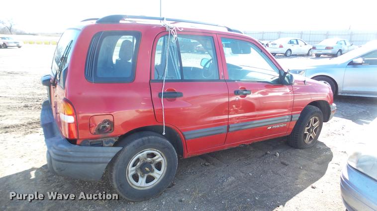 image for item DA0278 2002 Chevrolet Tracker SUV