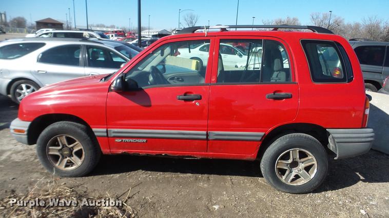 image for item DA0278 2002 Chevrolet Tracker SUV