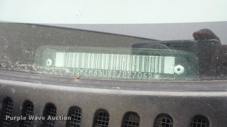 image for item DA2084 2002 GMC Yukon SUV