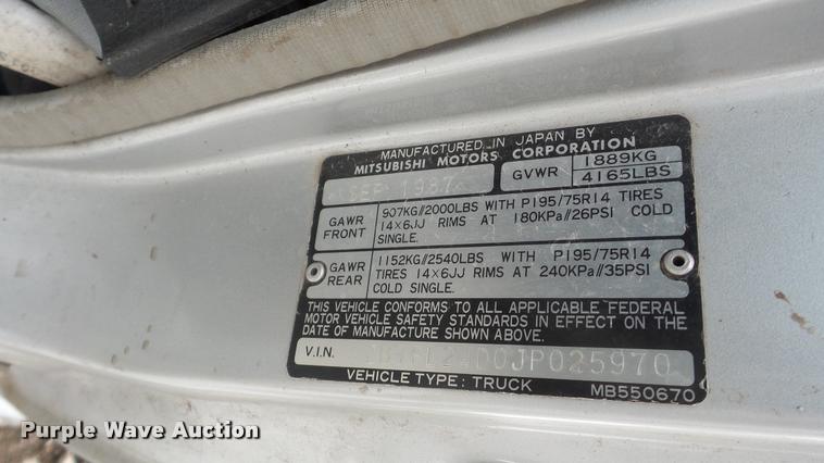 image for item DB2262 1988 Dodge Ram 50 pickup truck