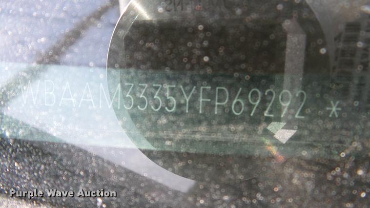 image for item DF9218 2000 BMW 3-Series 323I