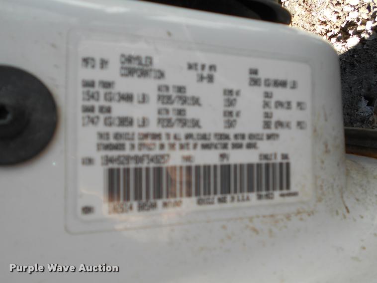 image for item AT9668 1999 Dodge Durango SUV