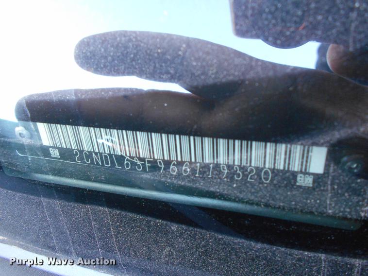 image for item AT9672 2006 Chevrolet Equinox SUV