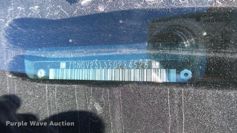 image for item AT9681 2005 Chevrolet Uplander van