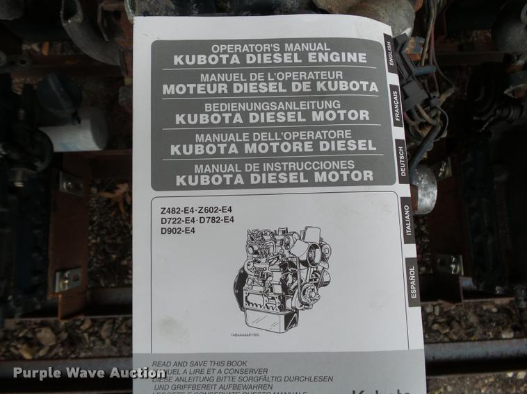 image for item BM9554 (10) Kubota D722 719L three cylinder diesel engines