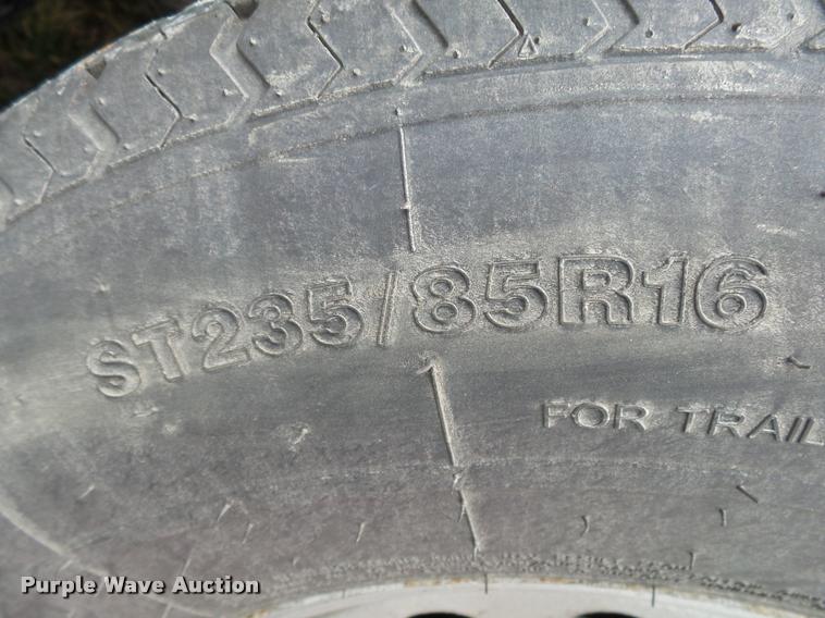 image for item BM9558 2003 Towmaster T-12T tilt deck utility trailer