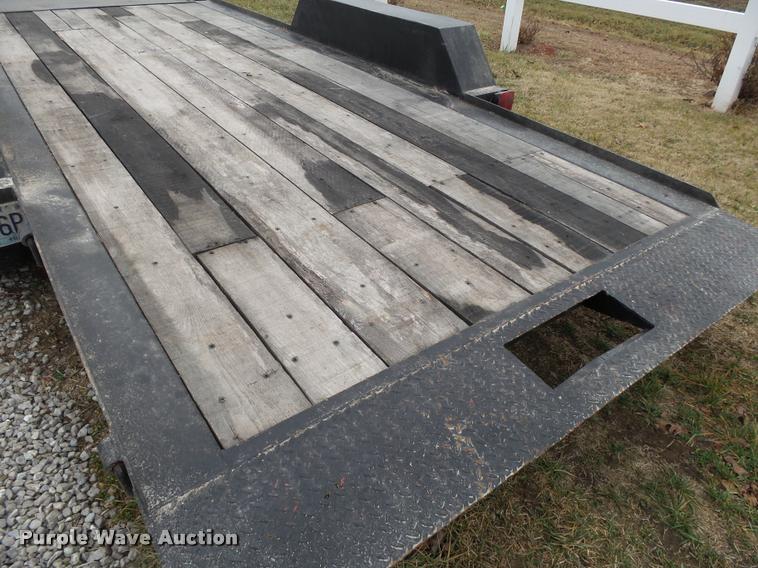 image for item BM9558 2003 Towmaster T-12T tilt deck utility trailer