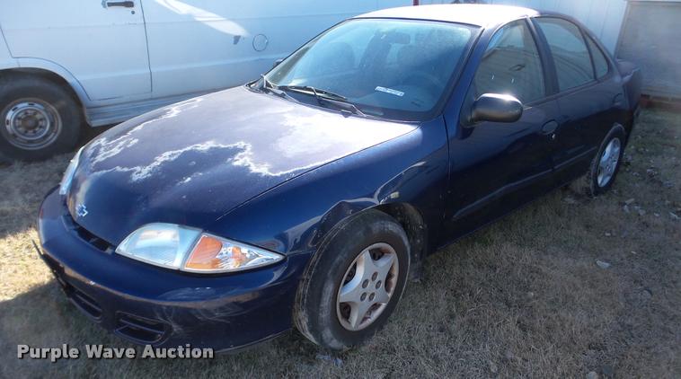 image for item BU9301 2002 Chevrolet Cavalier