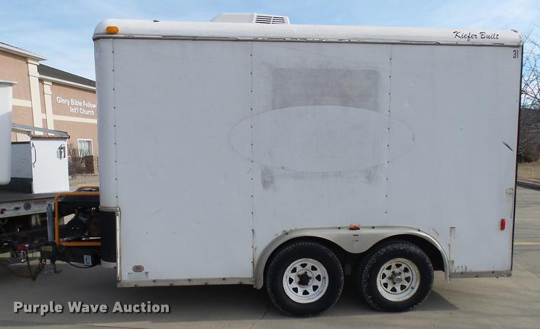 image for item CC9056 2001 Kiefer enclosed cargo trailer