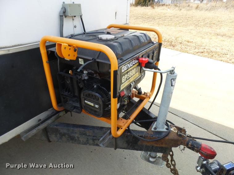 image for item CC9056 2001 Kiefer enclosed cargo trailer