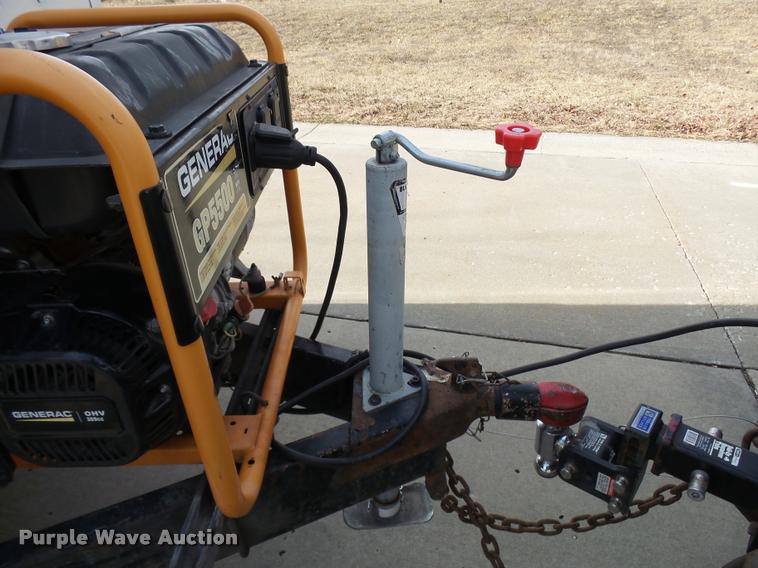 image for item CC9056 2001 Kiefer enclosed cargo trailer