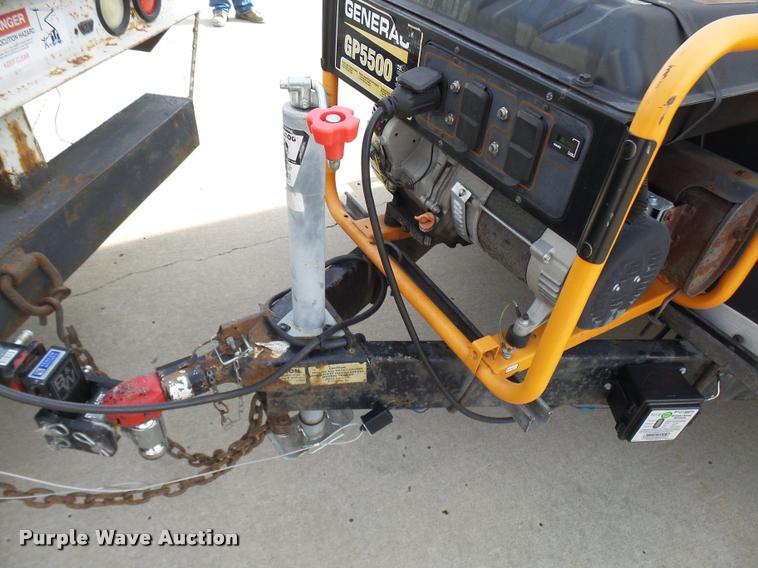 image for item CC9056 2001 Kiefer enclosed cargo trailer