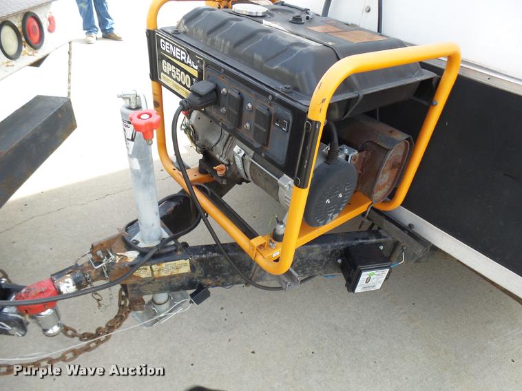 image for item CC9056 2001 Kiefer enclosed cargo trailer