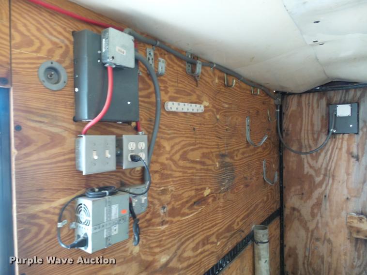 image for item CC9056 2001 Kiefer enclosed cargo trailer