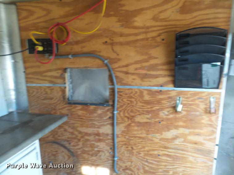 image for item CC9056 2001 Kiefer enclosed cargo trailer