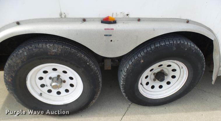 image for item CC9056 2001 Kiefer enclosed cargo trailer