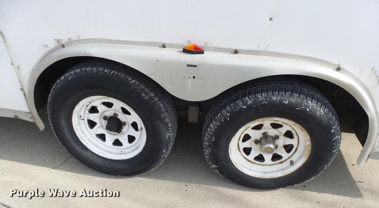 image for item CC9056 2001 Kiefer enclosed cargo trailer