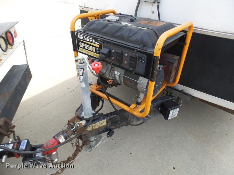 image for item CC9056 2001 Kiefer enclosed cargo trailer