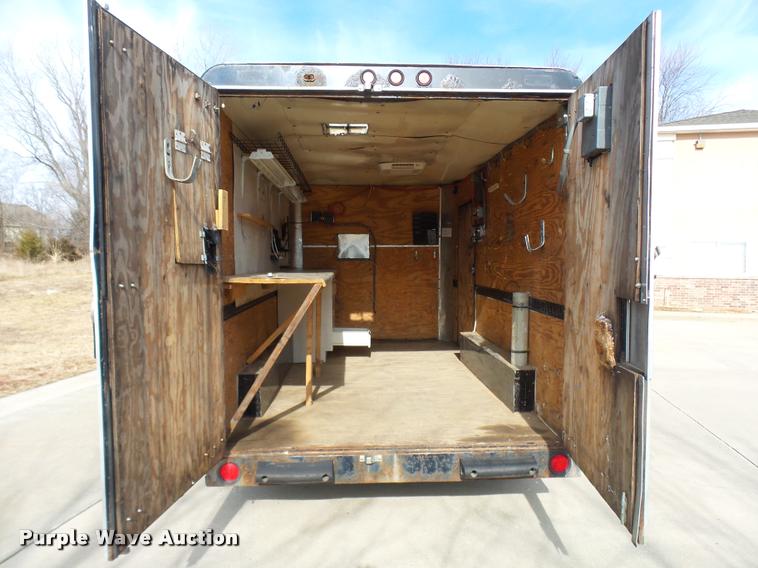 image for item CC9056 2001 Kiefer enclosed cargo trailer