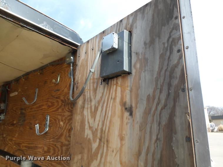 image for item CC9056 2001 Kiefer enclosed cargo trailer