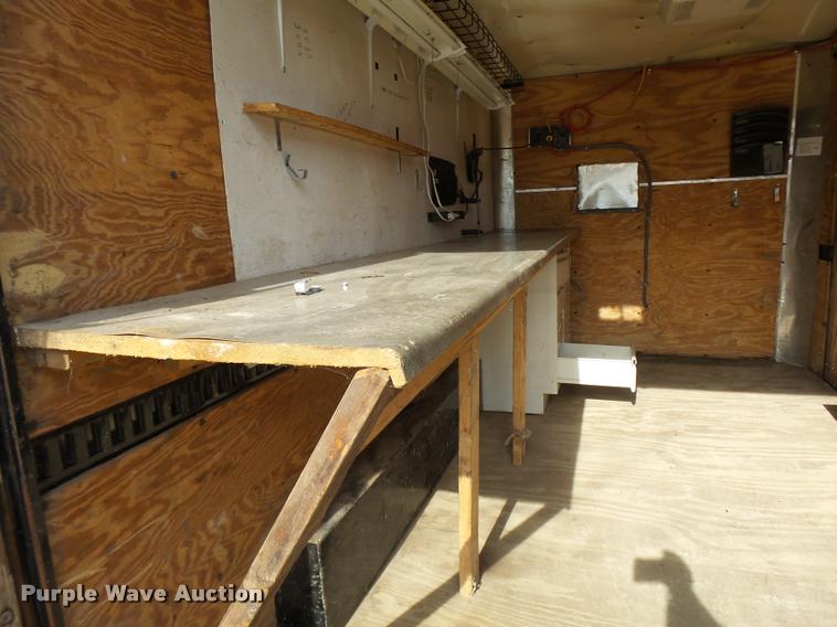 image for item CC9056 2001 Kiefer enclosed cargo trailer