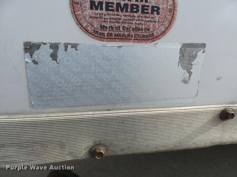 image for item CC9056 2001 Kiefer enclosed cargo trailer