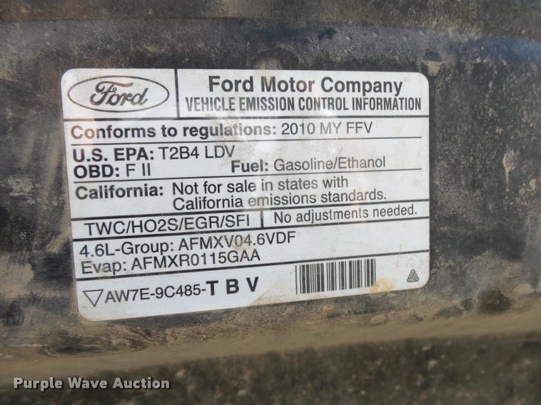 image for item DA2507 2010 Ford Crown Victoria Police Interceptor