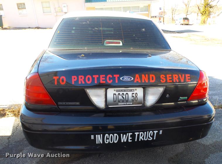 image for item DA2509 2009 Ford Crown Victoria Police Interceptor