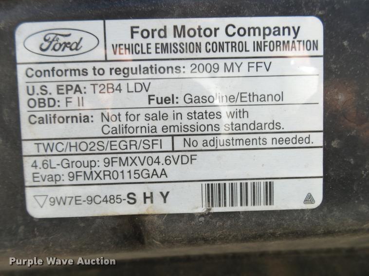 image for item DA2509 2009 Ford Crown Victoria Police Interceptor