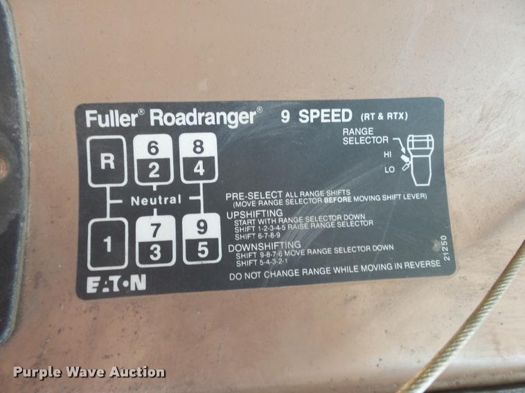 image for item DA2512 1988 International F8300 semi truck