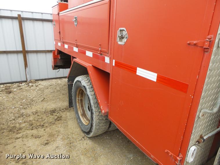 image for item DA3257 2005 Ford F550 Crew Cab utility truck