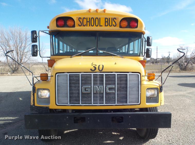 image for item DA5241 1998 GMC B7 school bus