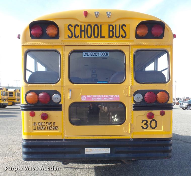 image for item DA5241 1998 GMC B7 school bus