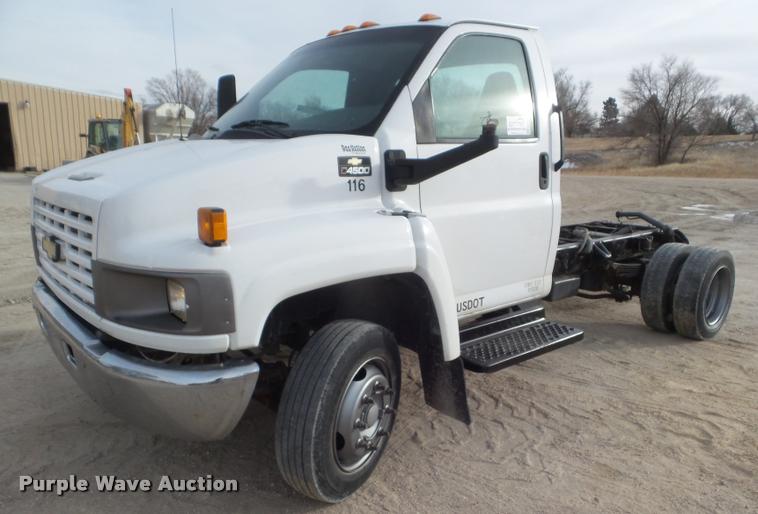 image for item DA5246 2009 Chevrolet C4500 truck cab and chassis