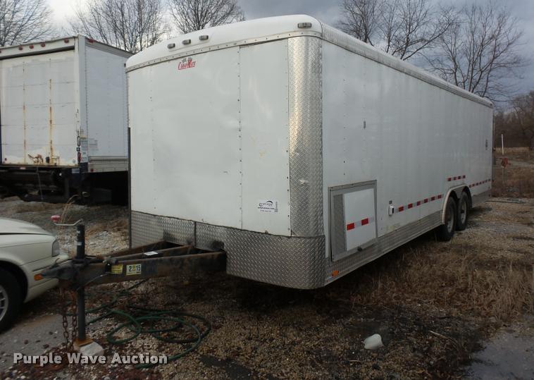 image for item DA5836 2012 Forest River enclosed cargo trailer
