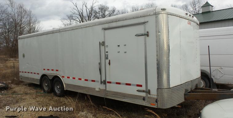 image for item DA5836 2012 Forest River enclosed cargo trailer