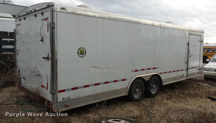 image for item DA5836 2012 Forest River enclosed cargo trailer