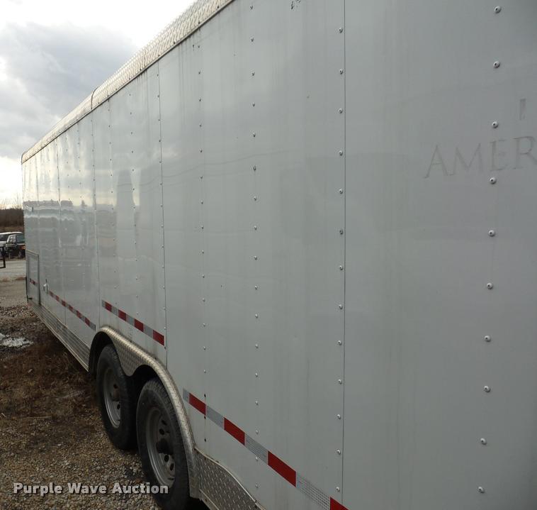 image for item DA5836 2012 Forest River enclosed cargo trailer
