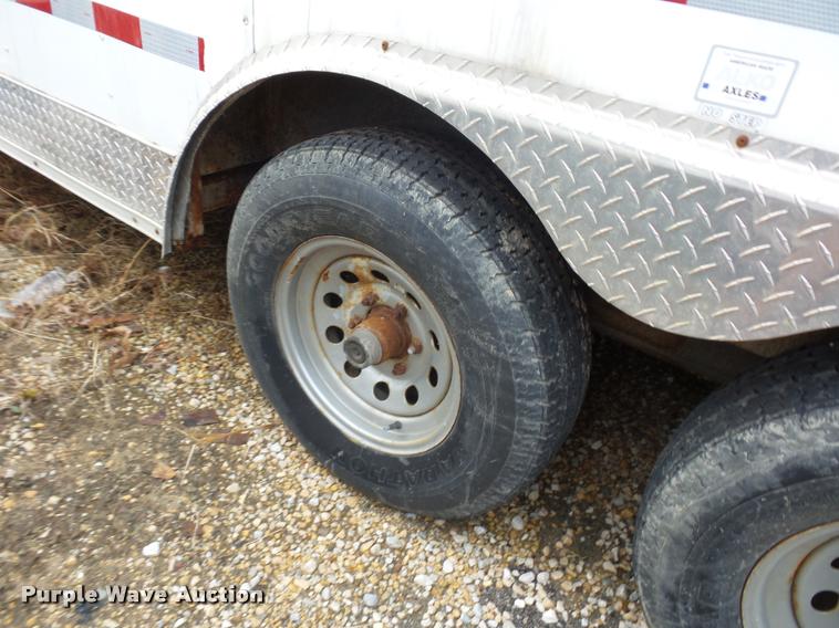 image for item DA5836 2012 Forest River enclosed cargo trailer